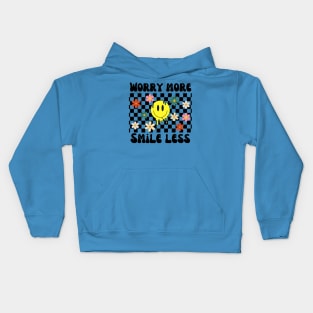 Worry More Kids Hoodie